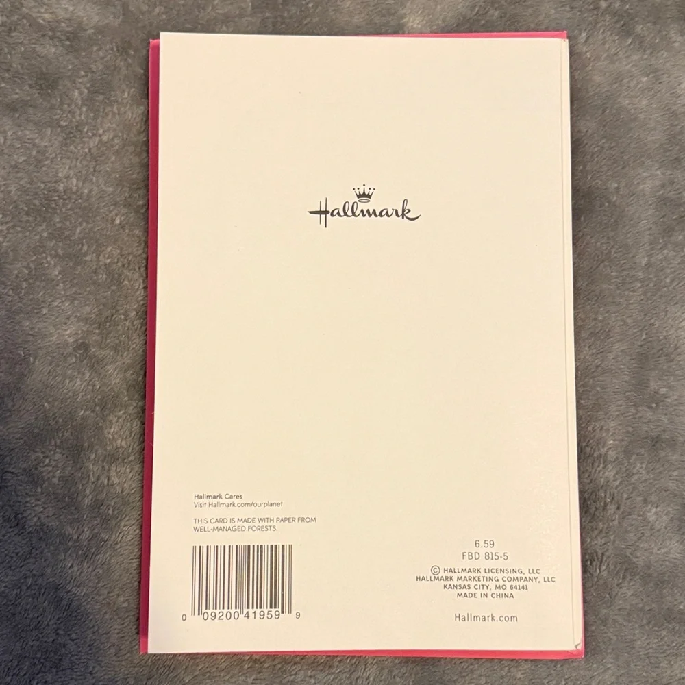 🌻 Bundle of 2 Hallmark Happy Birthday To My Wife Cards